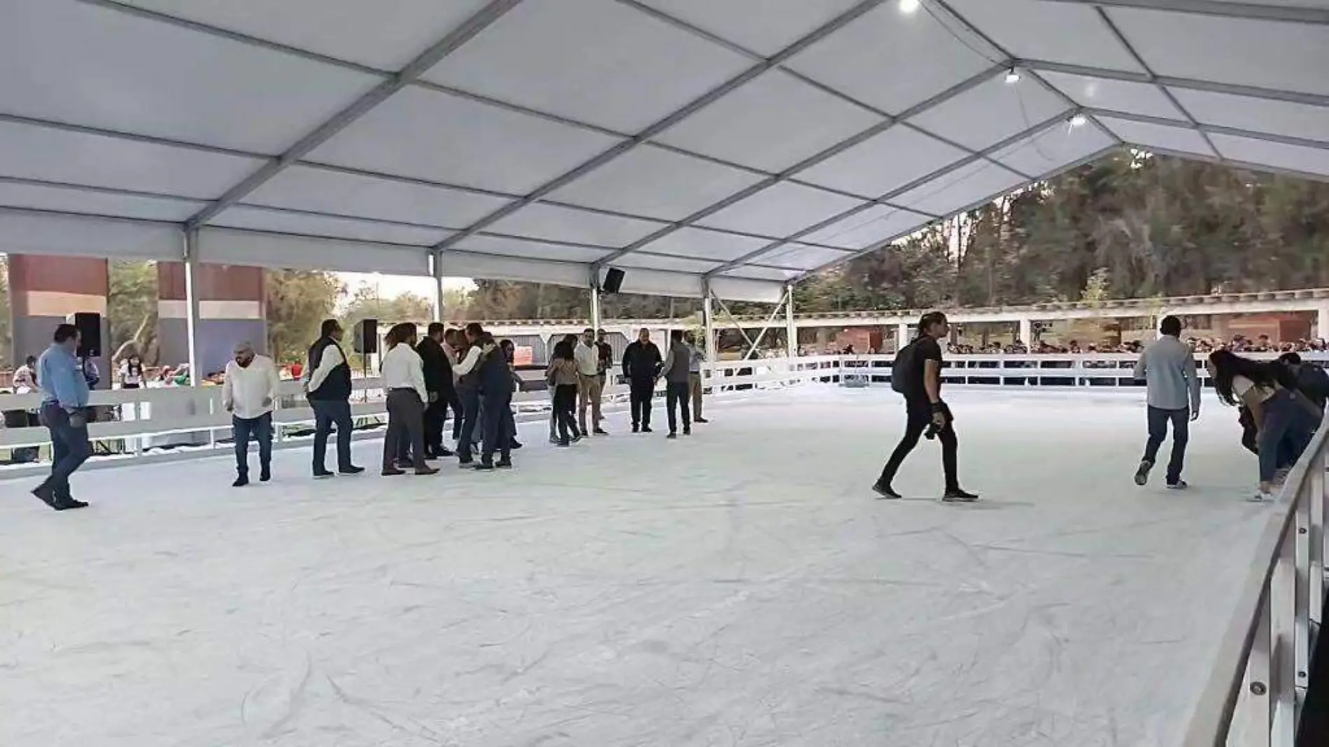 Pista de hielo Ilusionante